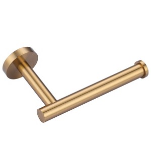 WOWOW Brushed Nickel Wall-Mount Single Arm Toilet Paper Holder for Bathroom, Washroom in Stainless Steel - 1 of 4