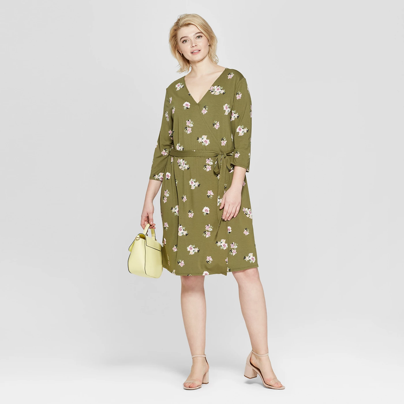 Pepper Stem Wrap Dress