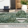 Area Rug Geometric Checkered Accent Rugs for Living Room, Bedroom, Non-Slip Low Pile Modern Abstract Rug - 4 of 4