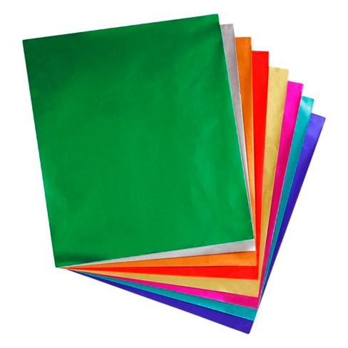 Spotted Foil Paper Strips - 8 Colors ~ 17 iches by 4 inches