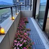 Chic Crate-Interlocking Plastic Deck Tiles – 44 Pack 12In Waterproof Patio Tiles, Balcony Poolside Multi-Use, DARK Grey - 2 of 4
