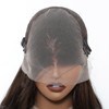 Jessie's Wig 22 Inch Middle Length Straight Layer Cut Wig Synthetic Hair 13x6 Lace Wigs Brown 1 Pc/Pack - 3 of 4