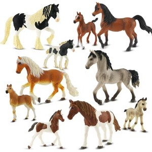 6-Piece Realistic Farm Animal Figurines, Plastic Educational Toys for Toddlers Ages 3-5 - 1 of 4