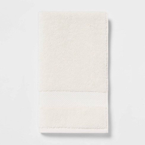 Performance Hand Towel Neutral Tan Ogee - Threshold, by Threshold