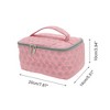 Unique Bargains Lightweight Square Dots Travel Cosmetic Bag 1 Pc - 2 of 4