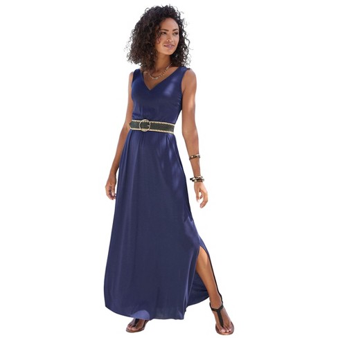 LASCANA Women's V-Neck Maxi Dress - image 1 of 4