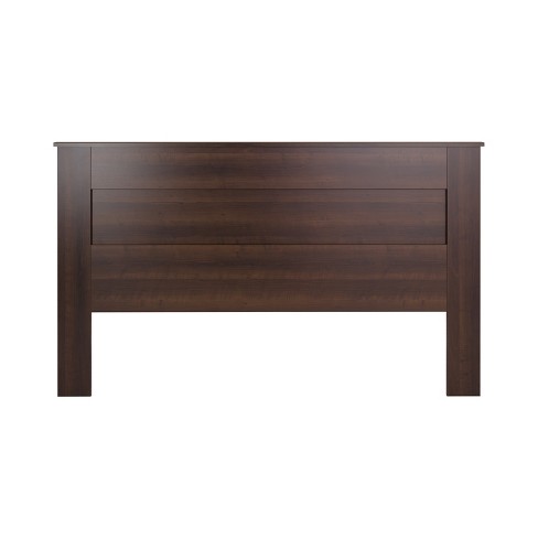 Prepac King Flat Panel Headboard Espresso Brown Target