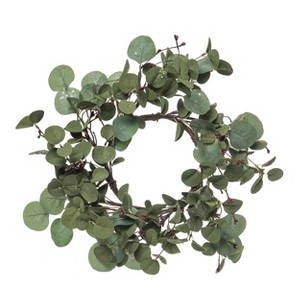 Transpac Foam 16 in. Green Christmas Dream Wreath - 1 of 2