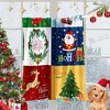 Christmas Tree Deer Flannel Throw Blanket Soft Plush for Couch Sofa Bed Christmas Home Decor Christmas Gift. - 2 of 4