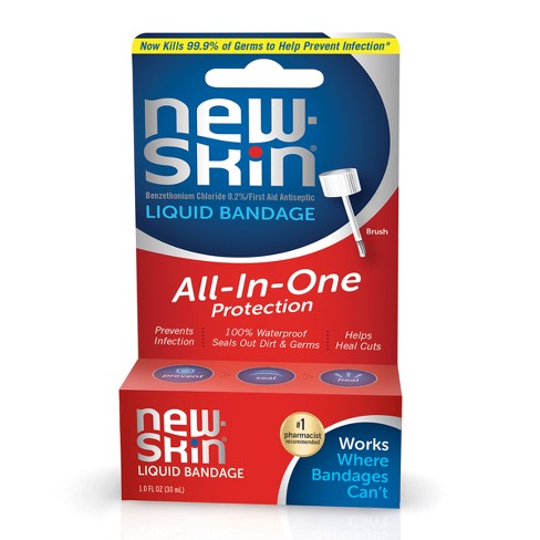 New-skin Liquid Bandage Brush – 1.0fl Oz : Target