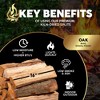 Firewood Central Kiln-Dried PA Hardwood Splits 16 in, 14–18 Pieces for Fireplaces, Stoves, and Campfires - 2 of 4