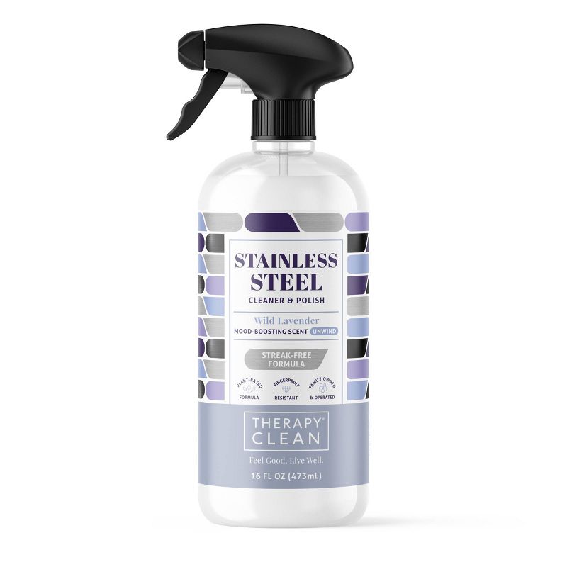 Therapy Clean Stainless Steel Cleaner &#38; Polish - 16 fl oz, 1 of 10