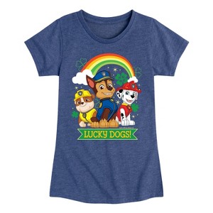 Girls' - Nickelodeon - Paw Patrol Fitted Short Sleeve Graphic T-Shirt - 1 of 4