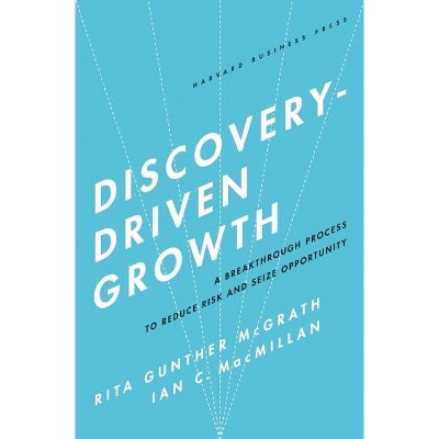 Discovery-Driven Growth - by  Rita Gunther McGrath & Ian C MacMillan (Hardcover)