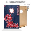 NCAA Mississippi Rebels 2'x3' All Wood Toss Game Set - 3 of 4