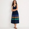 Lands' End Women's Sleeveless Poplin Smocked Midi Dress - 4 of 4