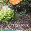 Sunnydaze Outdoor In-Ground Steel Gazing Globe Stand - 24" - Black - image 4 of 4