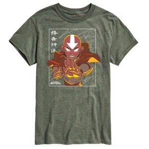 Men's - Avatar: The Last Airbender - Avatar State Aang Short Sleeve Graphic T-Shirt - 1 of 4