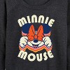 Women's - Disney - Minnie Mouse Repeat Lightweight French Terry Slouchy - 2 of 4