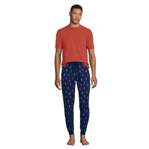 Men's Micro Flannel Jogger Pants + Henley T-shirt Pajama Set 2pc -  Goodfellow & Co™ : Target