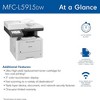 Brother Business Monochrome Laser All in One Printer - MFCL5915DW - 3 of 4