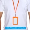 Unique Bargains Polyester Wear-resistant Lightweight ID Card Neck Lanyards with Hooks 20 Pcs - 4 of 4