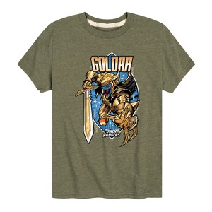 Boys' - Power Rangers - Goldar Warrior Short Sleeve Graphic T-Shirt - 1 of 3