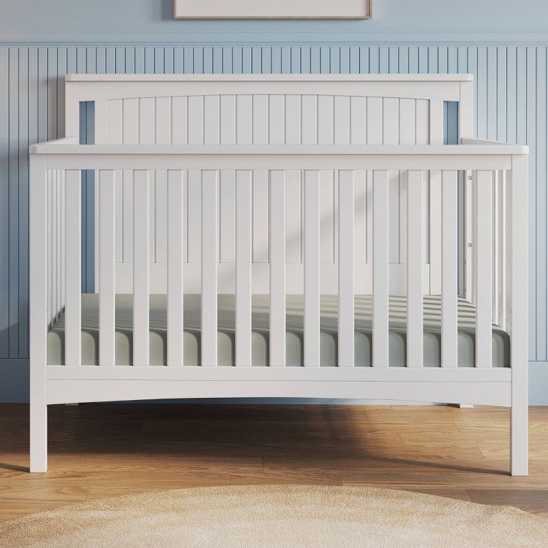 Child Craft Scout 4-in-1 Convertible Crib - Matte White, 2 of 8