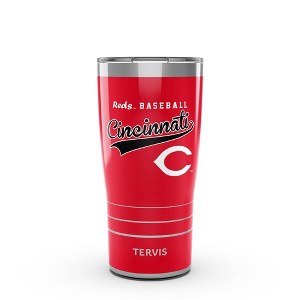 MLB Cincinnati Reds 20oz Vintage Stainless Steel Tumbler - 1 of 3