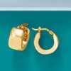 Ross-Simons Italian 18kt Yellow Gold Huggie Hoop Earrings - 3 of 4