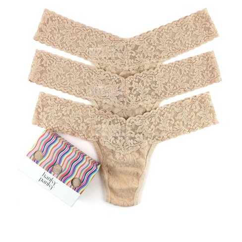 Hanky Panky White Signature Lace 3 Pack Low Rise Thong