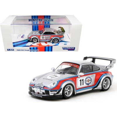 Porsche RWB 993 #11 Rough Rhythm "Martini" WebStore Special Ed. "RAUH-Welt BEGRIFF" 1/64 Diecast Model Car Tarmac Works