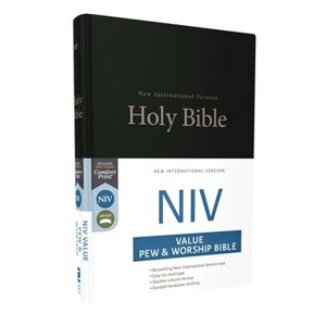 NIV, Value Pew and Worship Bible, Hardcover, Black - by  Zondervan - 1 of 1