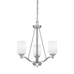 Millennium Lighting Durham 3 - Light Chandelier in  Satin Nickel - 1 of 1