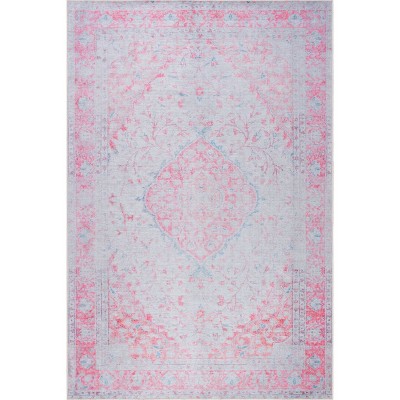 nuLOOM Patsy SpinClean Machine Washable Stain-Resistant Area Rug