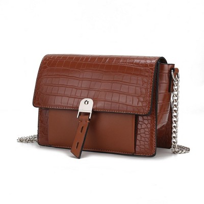 MKF Collection Hope Crocodile Embossed Women’s Shoulder Bag by Mia K