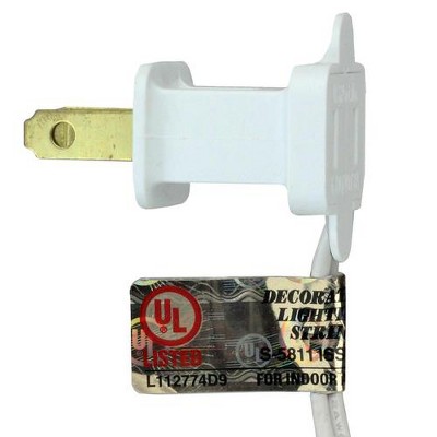 Northlight 35ct Twinkling LED Wide Angle Christmas Lights Warm White - 11.5' White Wire