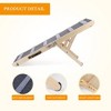 Portable Dog Ramp, Folding Pet Ramp,43.3" Long Dog Ramps for Bed Couch Car, 6 Adjustable Height from 14.5" to 25", Rated for 132 lbs - 3 of 4
