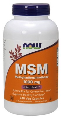 MSM 1000mg by Now Foods  -  240 Capsule