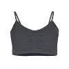 Memoi Girls' 2 Pair Pack Gathered Front Cup Training Bra - 3 of 4