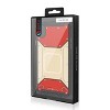Reiko Apple iPhone XR Metallic Front Cover Case in Red & Gold - 4 of 4