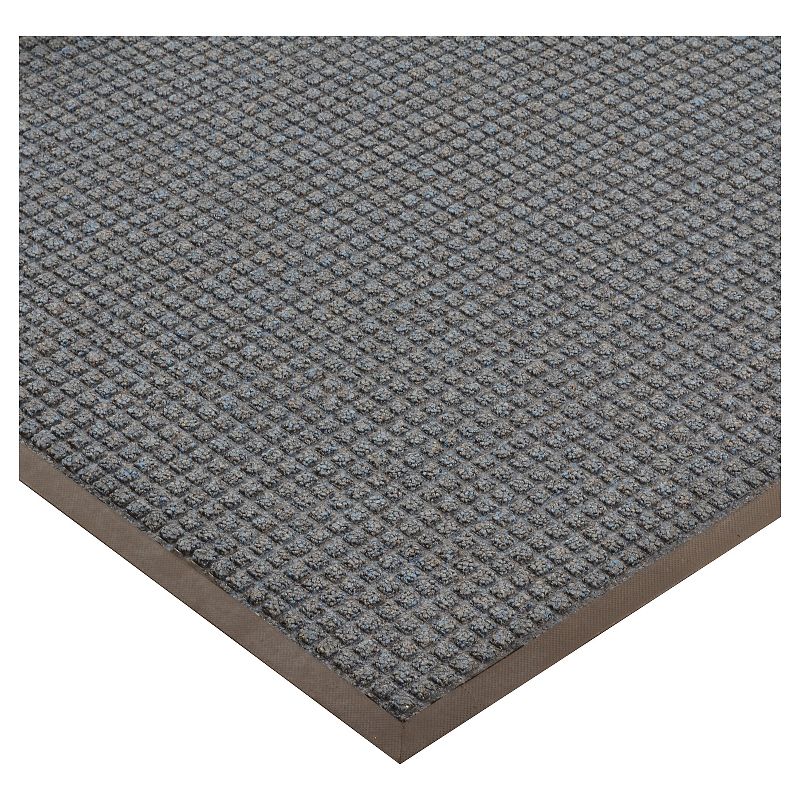 2&#39;x3&#39; Solid Dotted Doormat Blue/Black - HomeTrax, 4 of 5