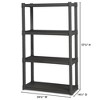 Sterilite Easy to Assemble Plastic Storage Shelves, Organize Bins in the Garage, Basement, Attic, Mudroom - 3 of 4