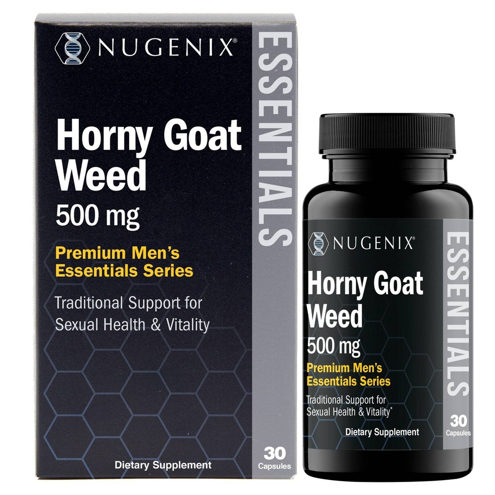Photos - Vitamins & Minerals Nugenix Horny Goat Weed Capsules - 30ct
