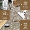 Large Washable Area Rug Non-Slip Non-Shedding Faux Wool Vintage Rug for Living Room, Farmhouse, Dining Room, Indoor - 4 of 4