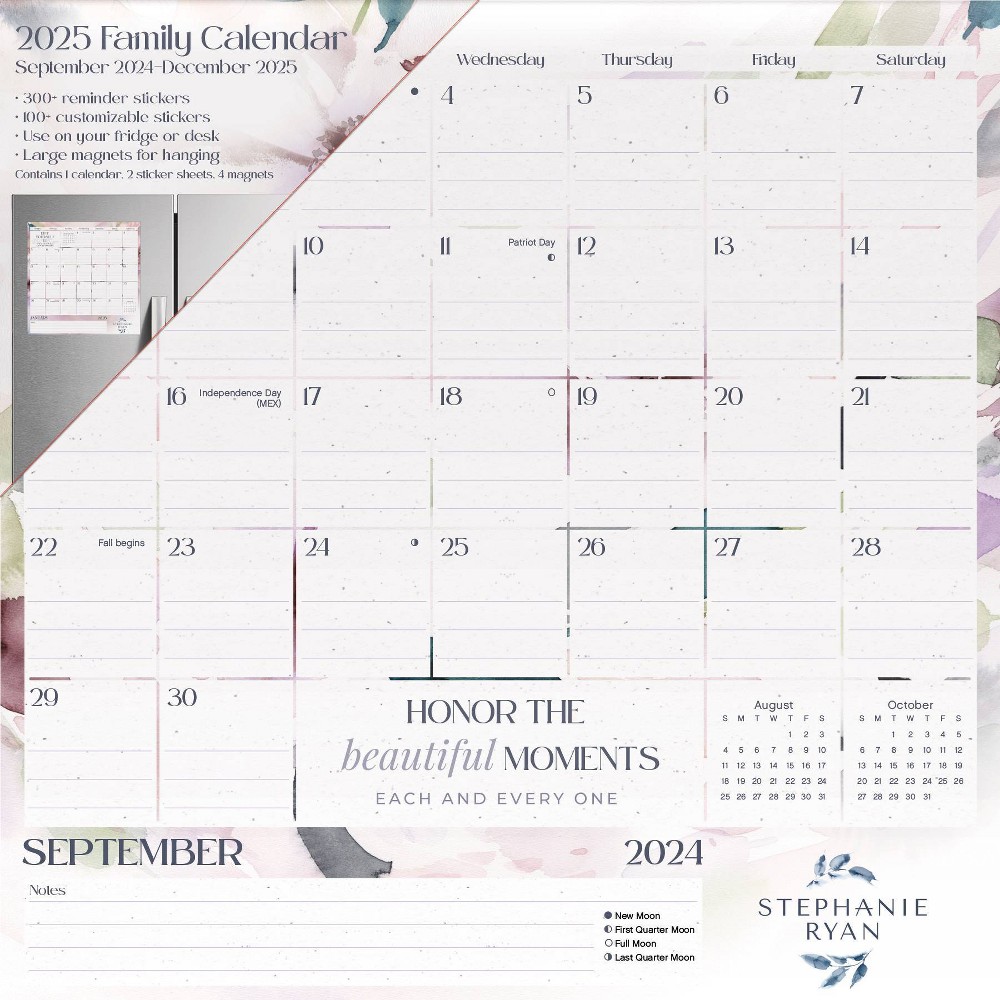 Photos - Planner Trends International  Sweet Embrace Stephanie Ryan Family Calendar 2025