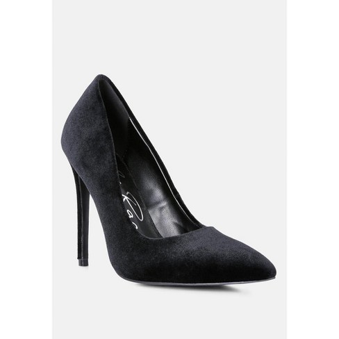 Janessa Velvet Stiletto Heel Pumps - image 1 of 4