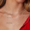 Dainty Charm Necklace for Women, 14K Gold/Silver Plated with Multiple Symbolic Charms - 3 of 4