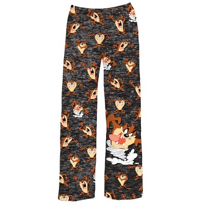 Collections Etc Cartoon Tasmanian Devil Comfy Lounge Pants