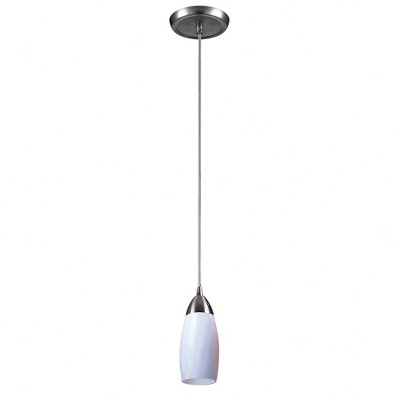 Elk Home Milan 1 - Light Pendant in  Satin Nickel